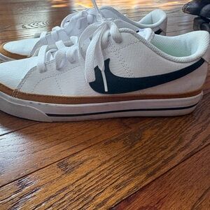 Nike White and Black Athletic Shoes